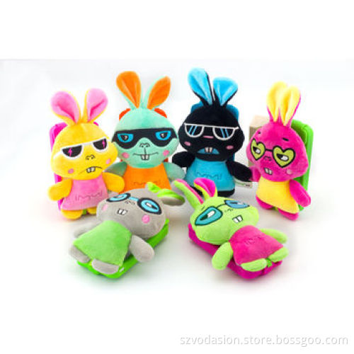 Wholesale New Fashion Plush Cartoon Protector Case with Stylish Rabbit Design